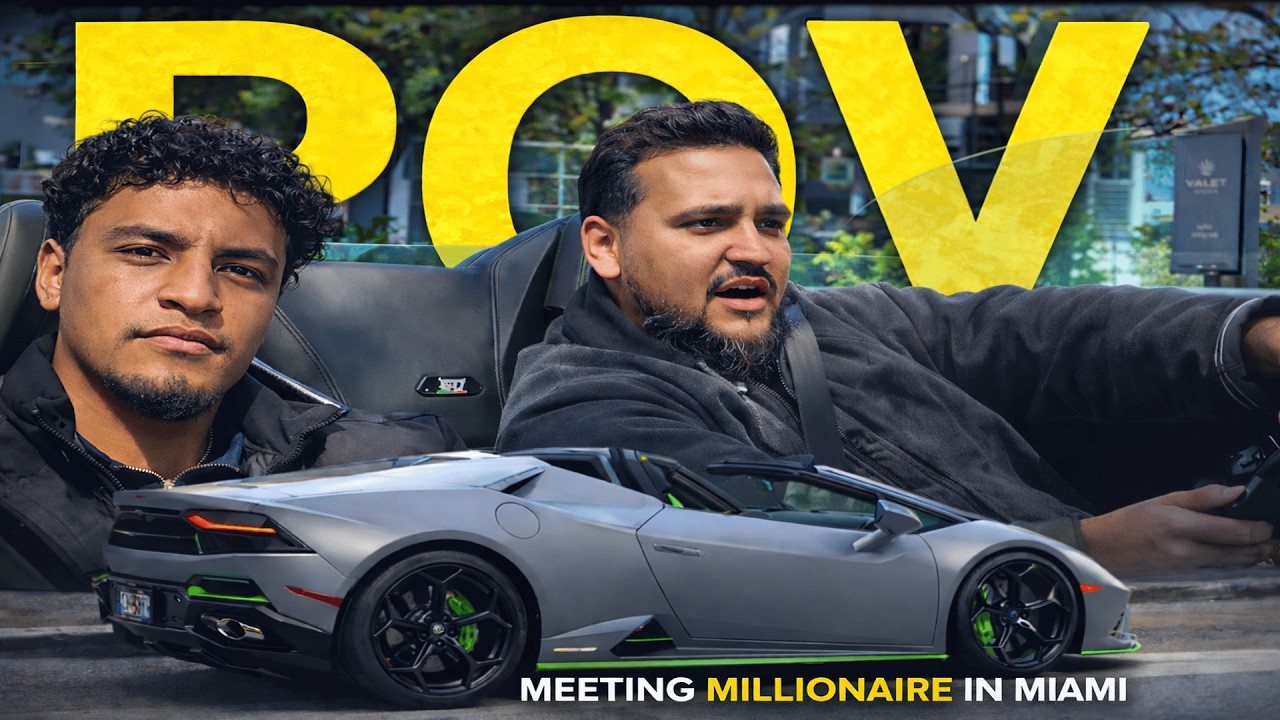 POV: You meet a millionaire in Miami
