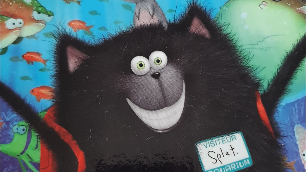 Book Reading: Splat Goes to the Aquarium by Rob Scotton