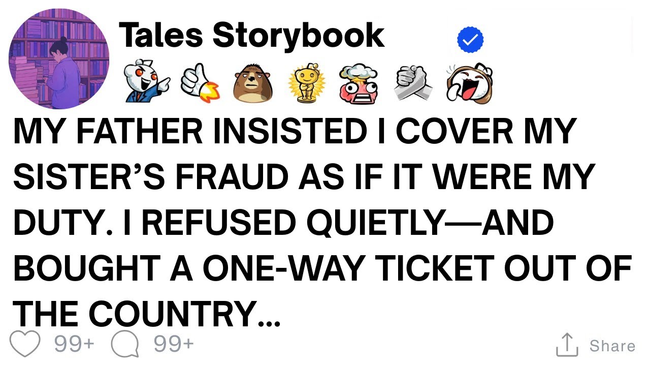 [ Full Story ]My father insisted I cover my sister’s fraud as if it were my duty. I refused...