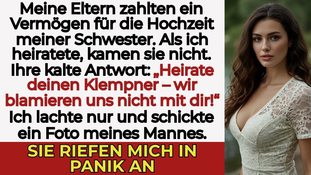 Meine Familie beschämte meine Hochzeit — bis alle vor Schock verstummten