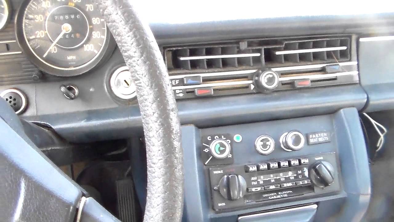 Walkaround of 1973 Mercedes 220D