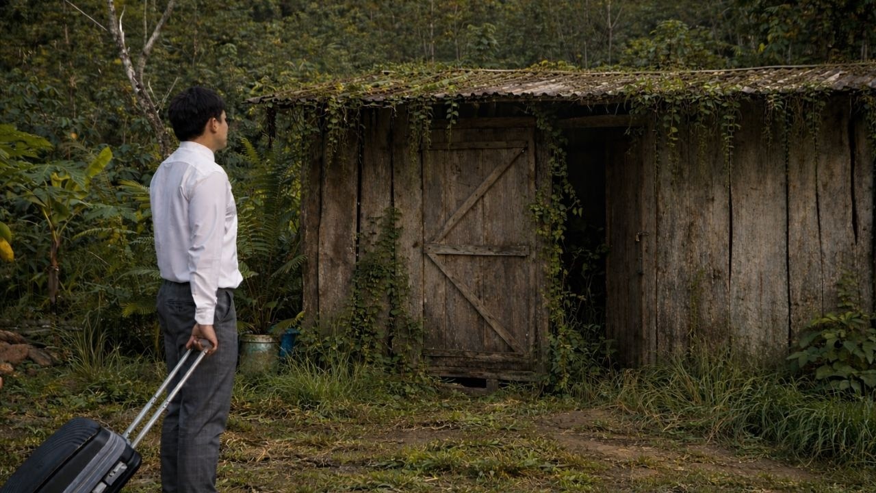 CEO Leaves the City to Restore an Abandoned House and Start an Off-Grid Life in the Forest.