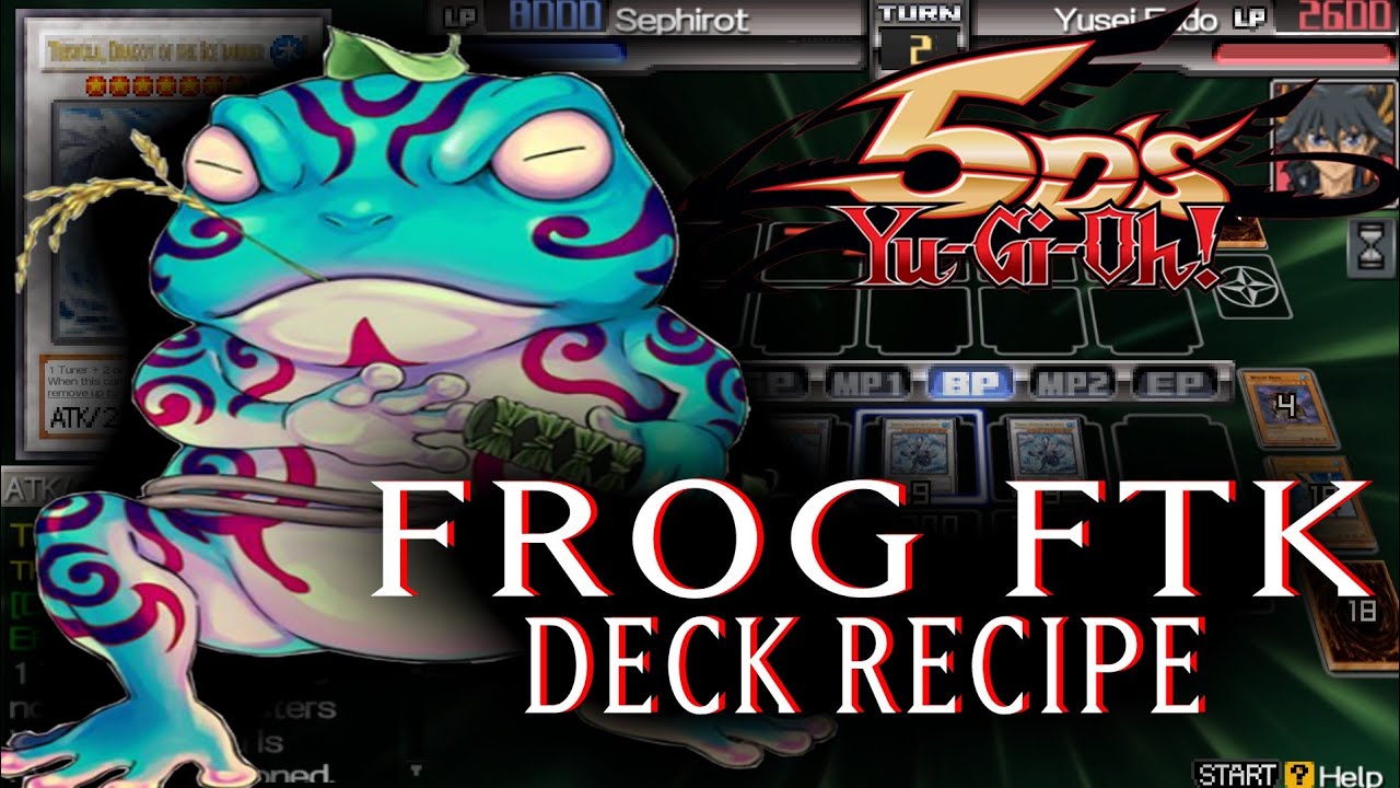 Summon 3 Trishula Dragon One Turn | Frog FTK Deck - Yu-Gi-Oh 5D's Tag Force 5 #56