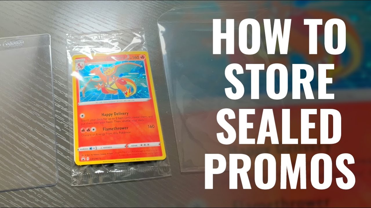 How to Store Sealed Promo Cards (Pokemon & TCG)