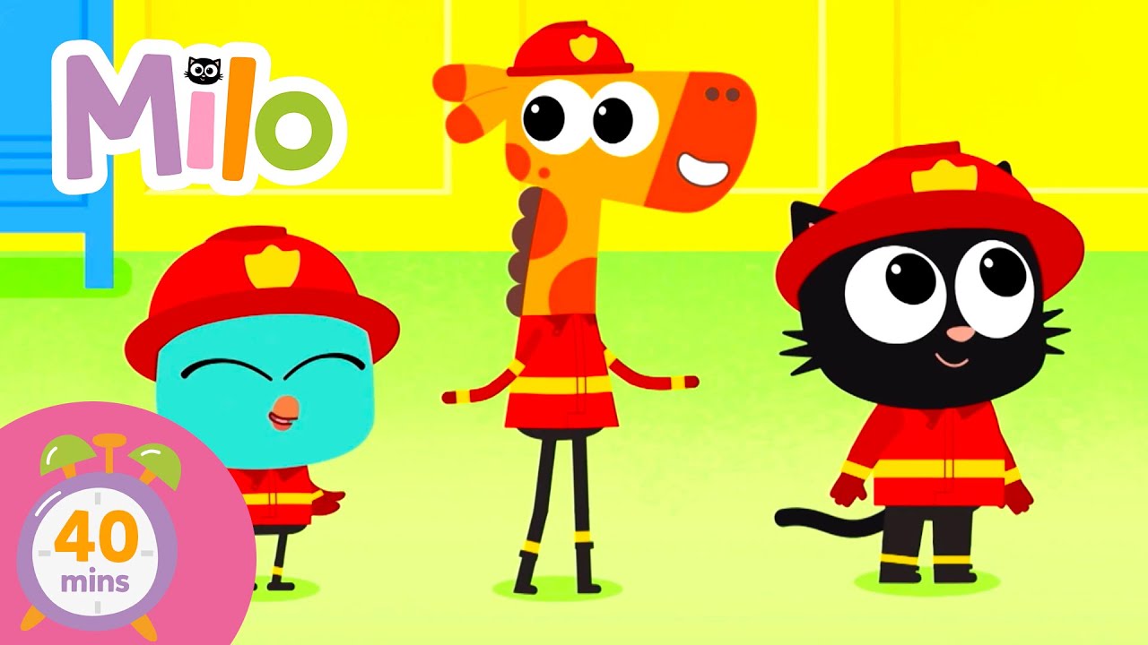Les Aventures de Milo, Lofty et Lark : Uniformes Super Amusants ! | Milo Chaîne Officielle