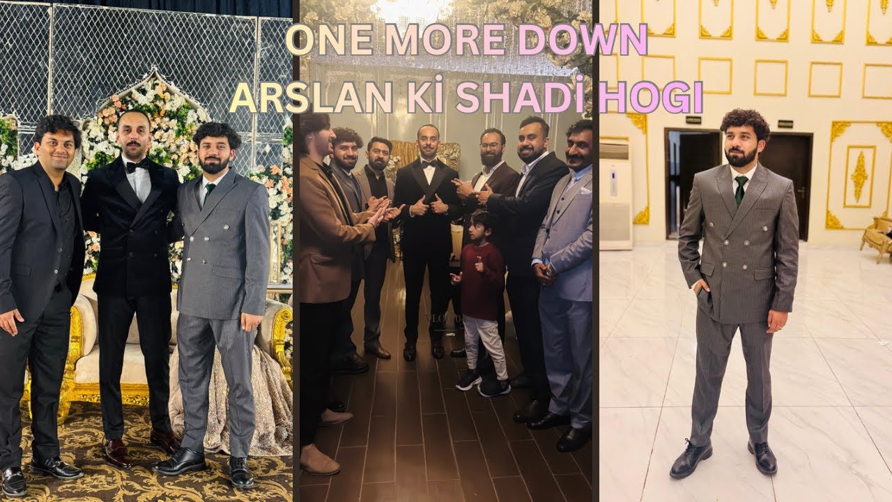 One more down. Who’s next, groom-to-be? | Arslan ki shadi hogi vlog | Rana Abdullah vlogs | 265 | 