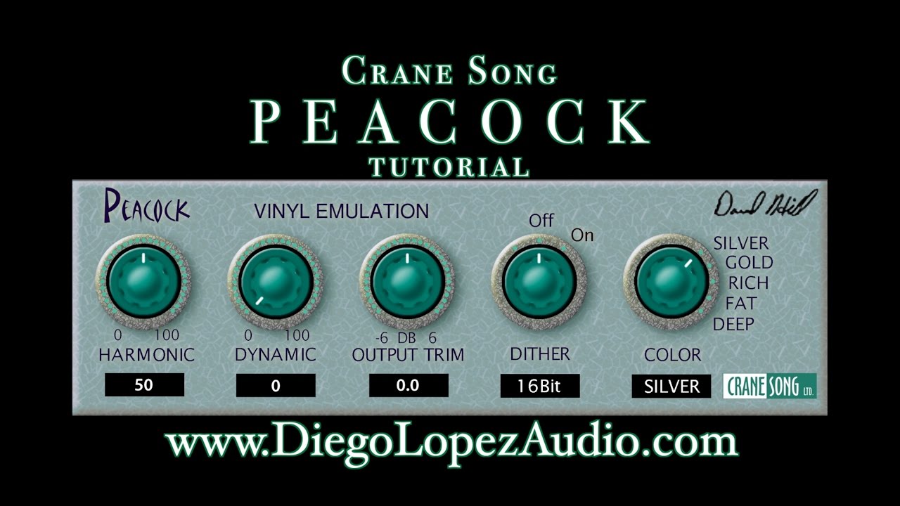 Crane Song Peacock Tutorial by Diego López