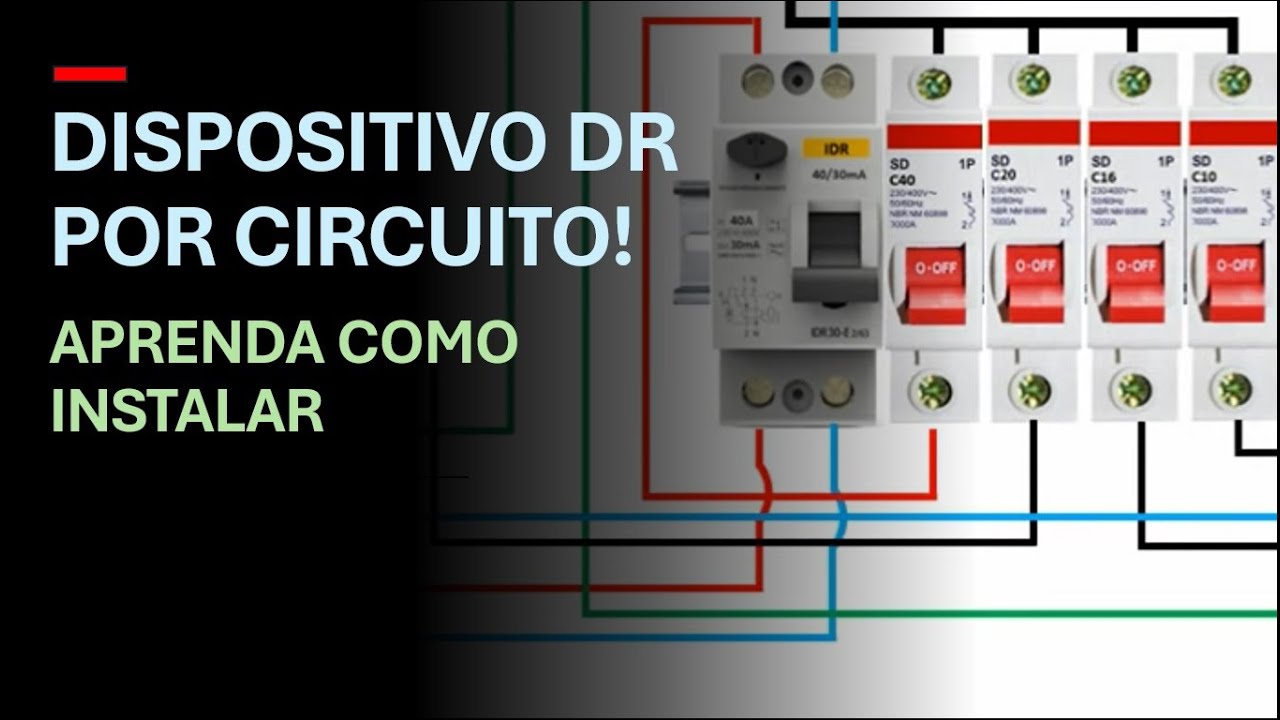 DR POR CIRCUITO, aprenda a instalar.