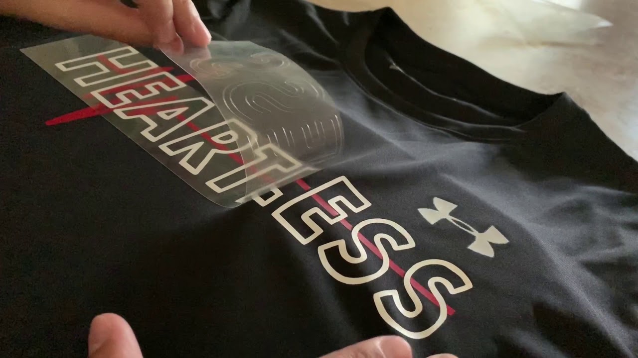 Cricut Maker - Sportflex Iron-on vinyl