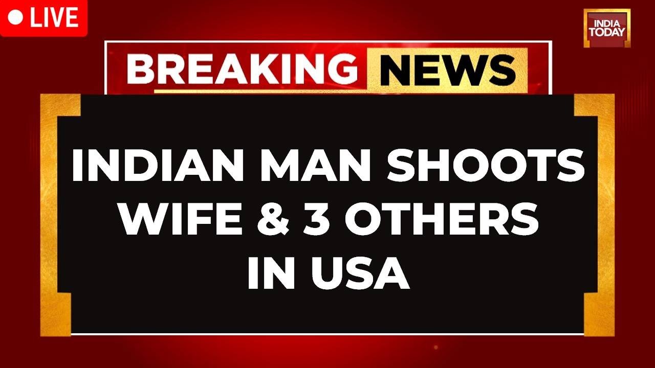 Indian Man Shoots Wife, 3 Relatives Dead In US Children Hid In Closet | US Mass Shooting News LIVE