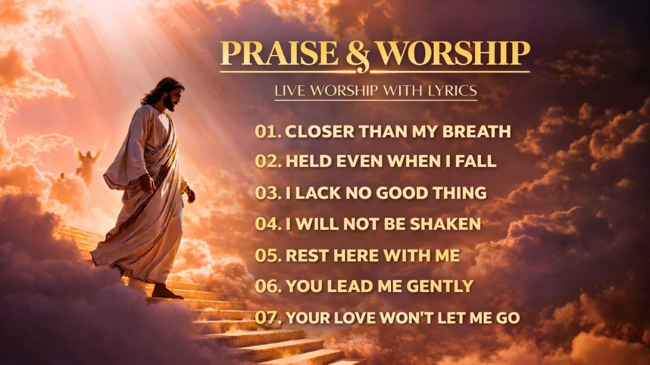 YOU ARE NOT ALONE 🙏 Live Christian Worship Music for Peace, Love & Rest | Jan 23