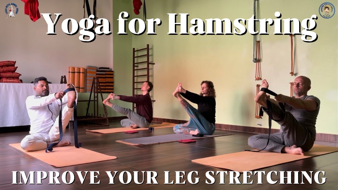 Yoga for hamstring | improve your leg opening #yogaclasses #yttc #yogapractice #anmolsingh
