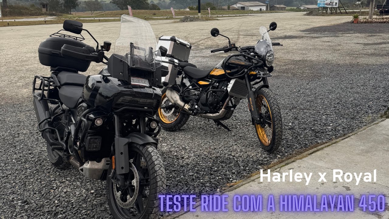PANAMERICA 1250 X ROYAL ENFIELD 450 - TESTE RIDE