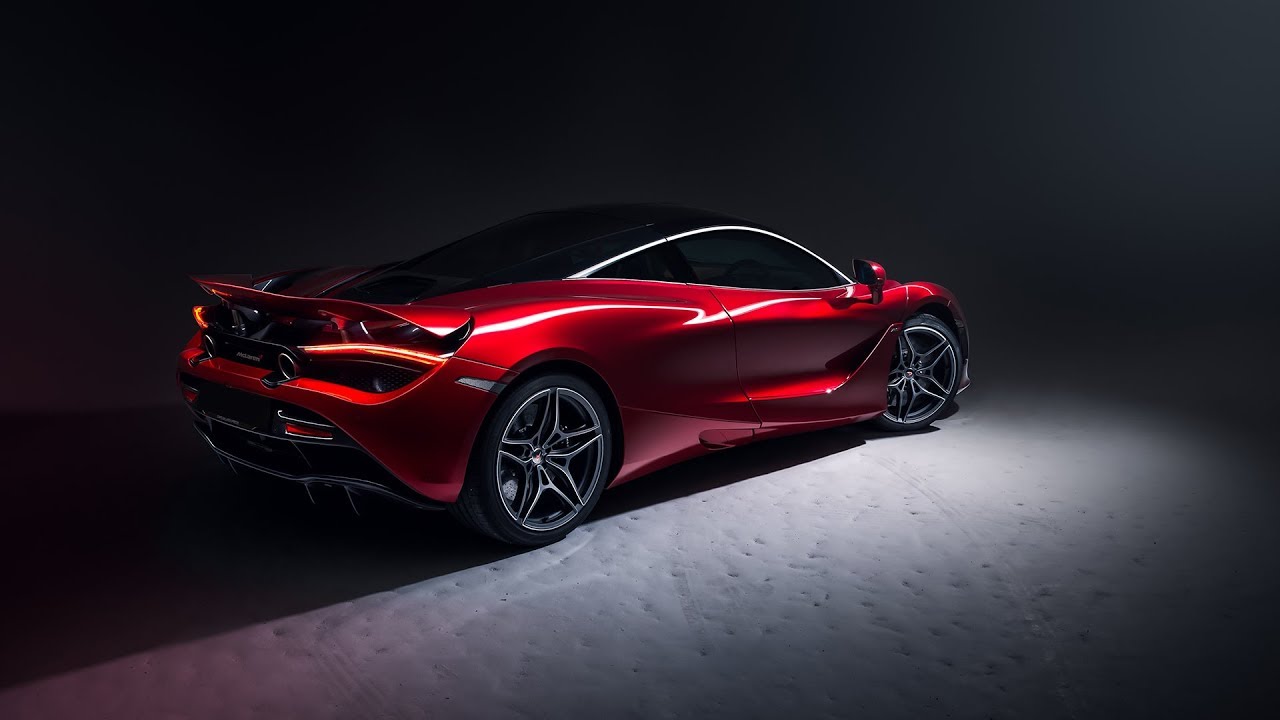 Light Painting a McLaren 720s
