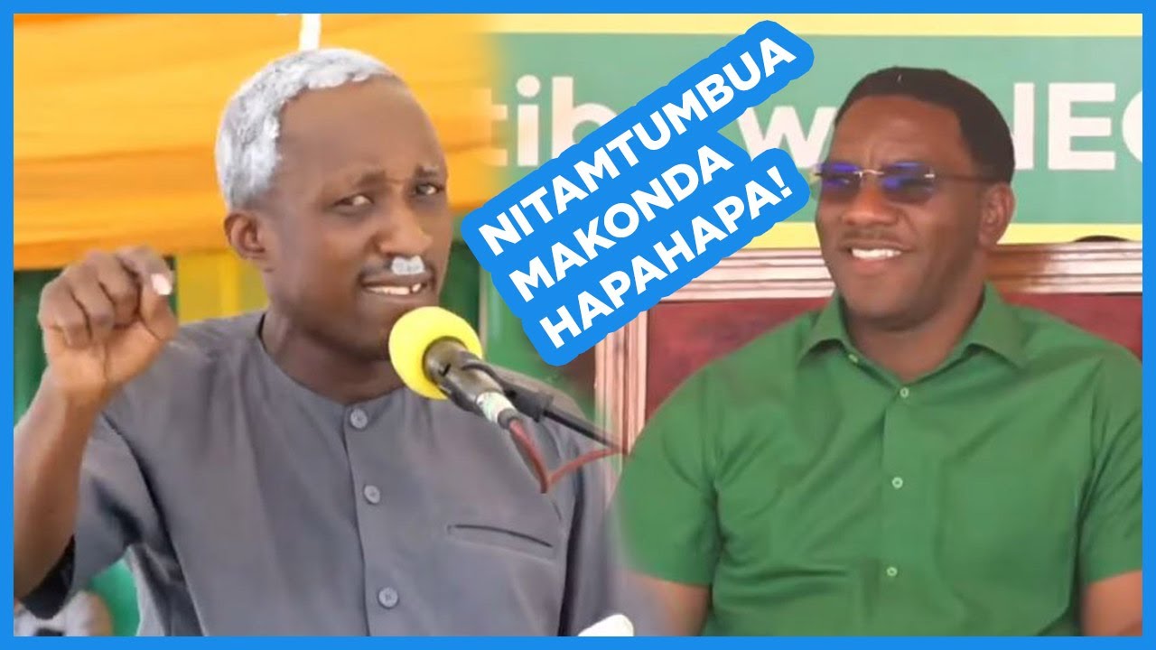 UTACHEKA! OSCAR AKIIGIZA SAUTI YA MAGUFULI 