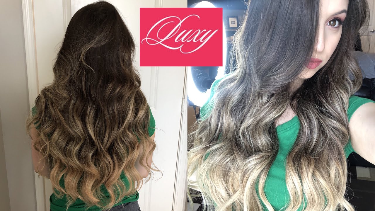 Luxy Hair Extensions Review & How to Clip In
