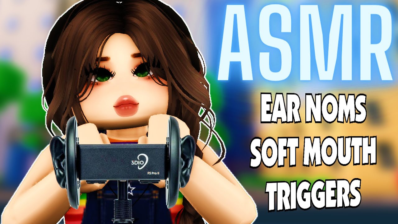 ASMR Relaxing EAR NOMS and SOFT MOUTH SOUNDS (Go to sleep now!)