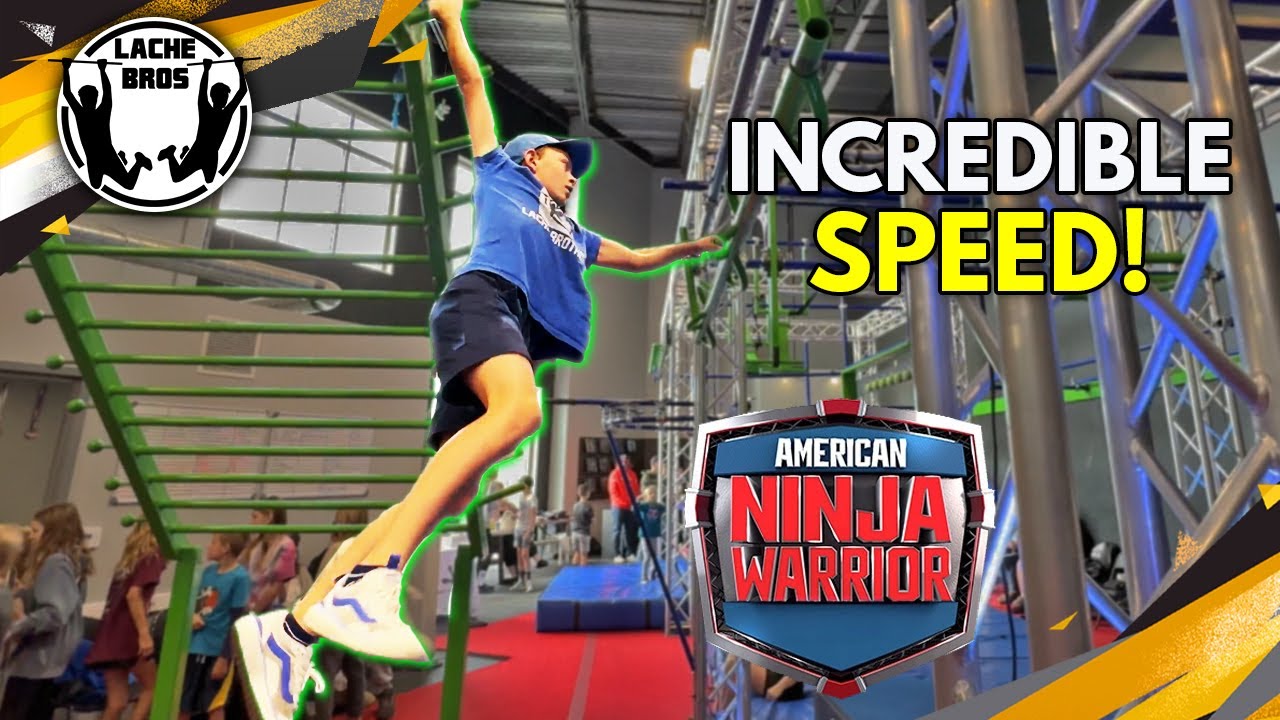 Ninja Warrior Speed Course - Ninja Playground Sam 11U