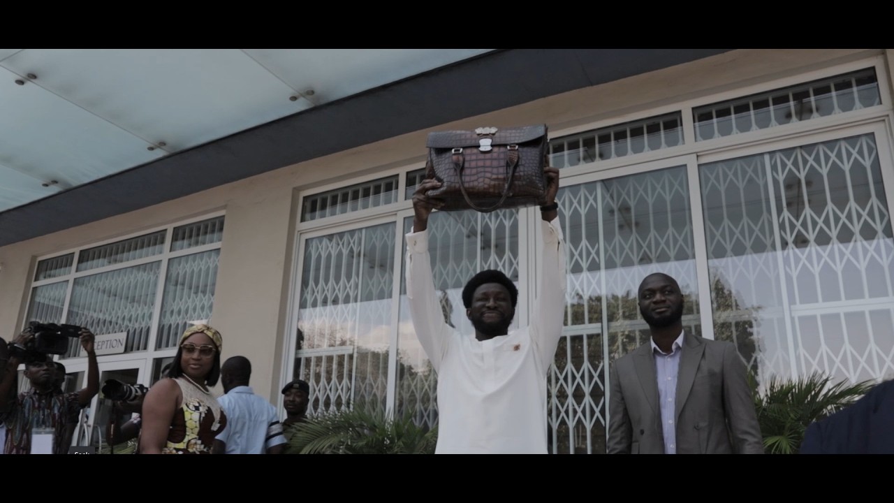 Nana Kwame Bediako Officially Submits 2024 Presidential Election Nomination Forms.