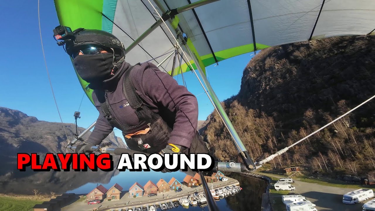 PLAYING AROUND #hanggliding