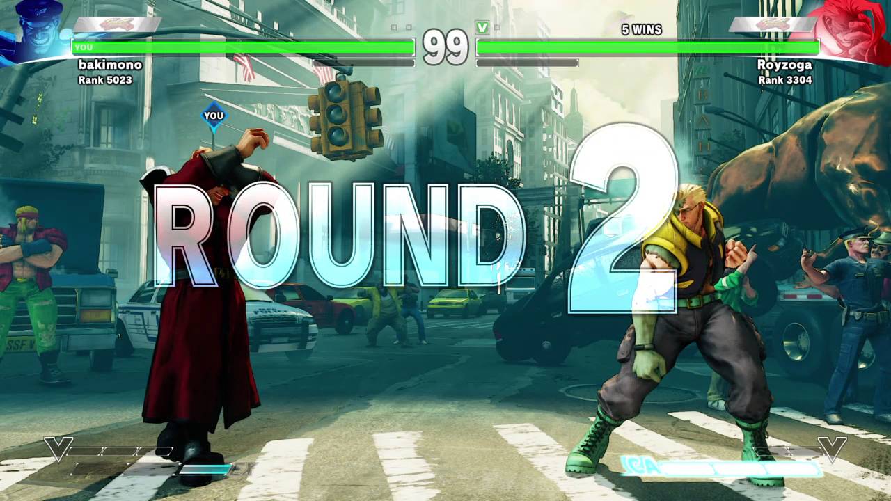 STREET FIGHTER V (BETA)_Bison vs Nash ggs