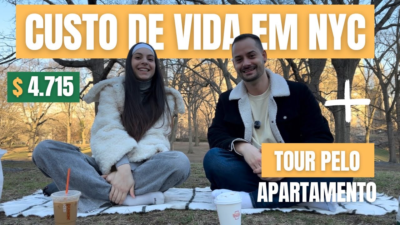Quanto Custa Morar em Nova York? + Tour Pelo Apartamento!