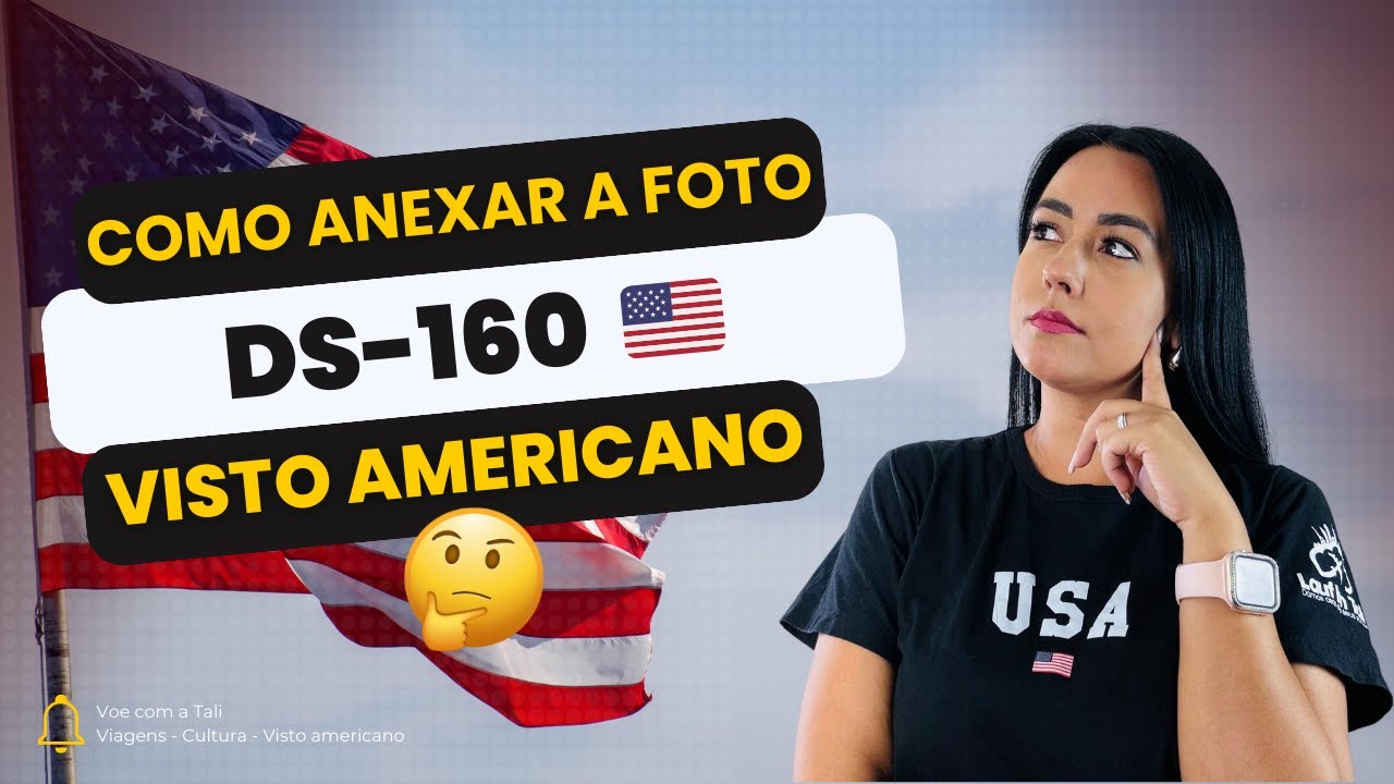 COMO ANEXAR A FOTO NA DS-160!!!! 🇺🇸
