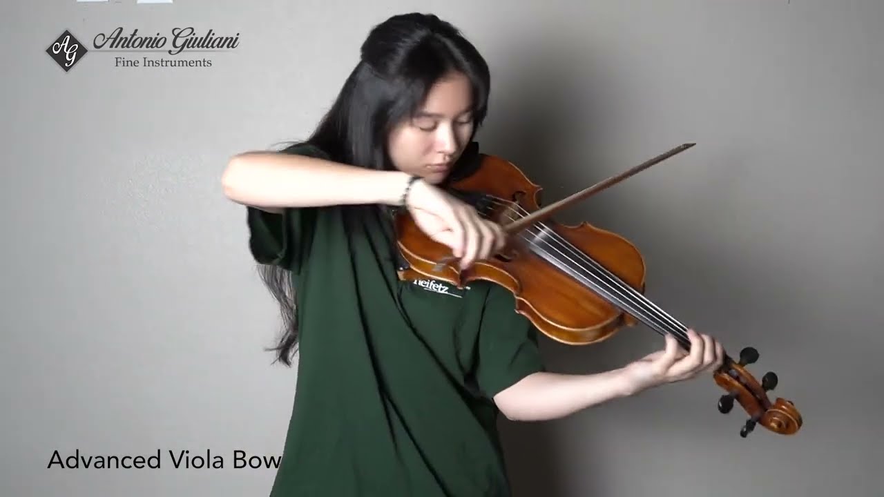 Antonio Giuliani Viola Bows Demo