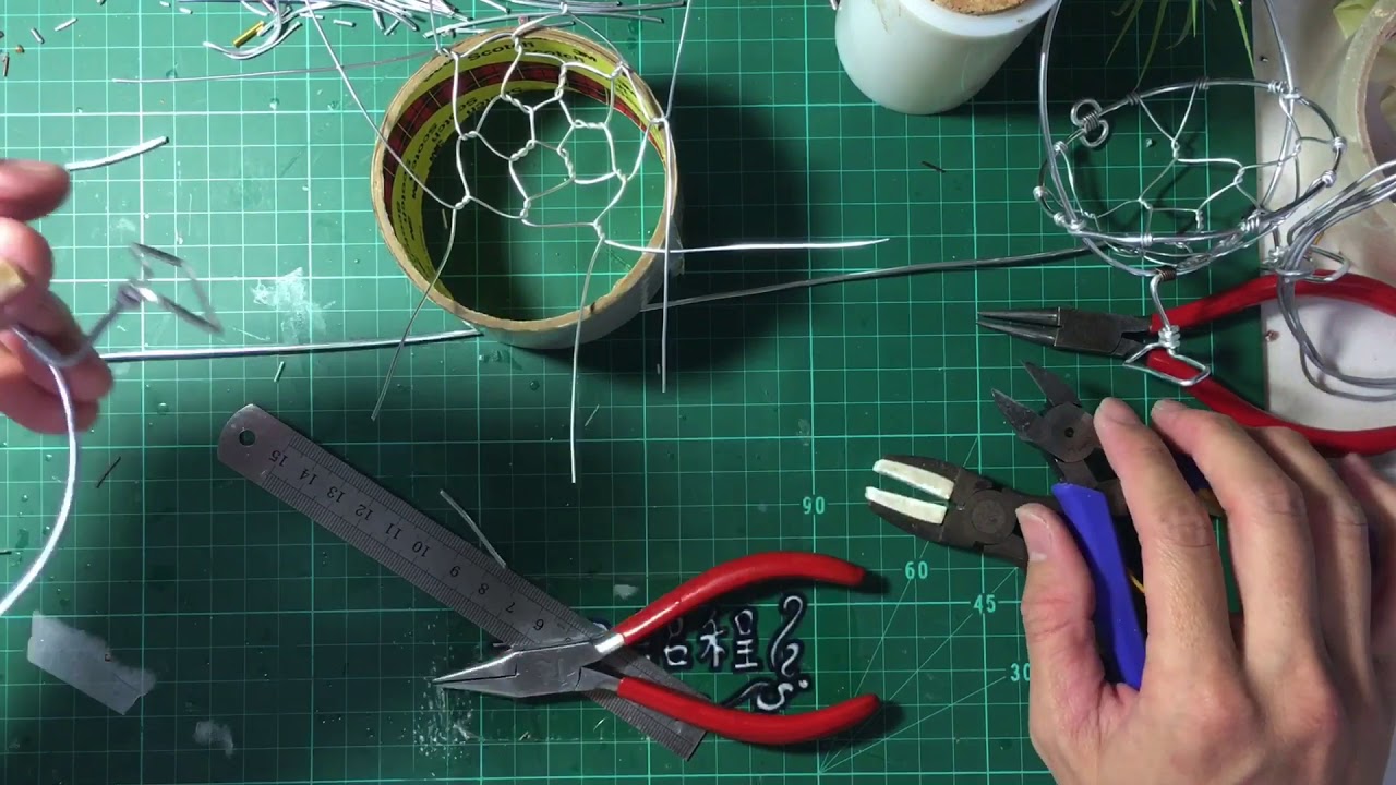 空鳳鋁線架子《蛋蛋先生》製作流程