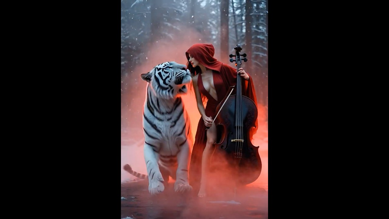 Spirit |G.D.B. #newmusic #violin #cello #girl #music #tiger