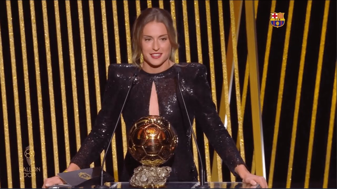ALEXIA PUTELLAS WINS BALLON D'OR 2021! 🏆🔵🔴