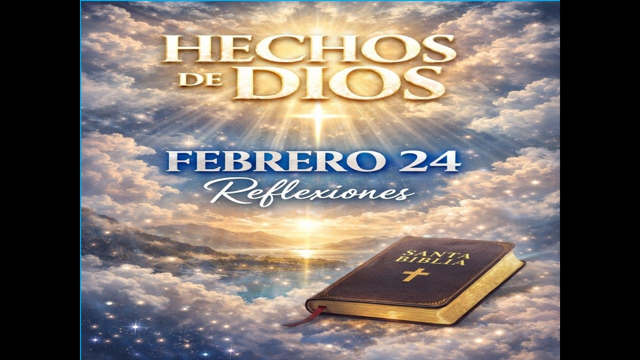 HECHOS A IMAGUEN DE DIOS 24 de Febrero