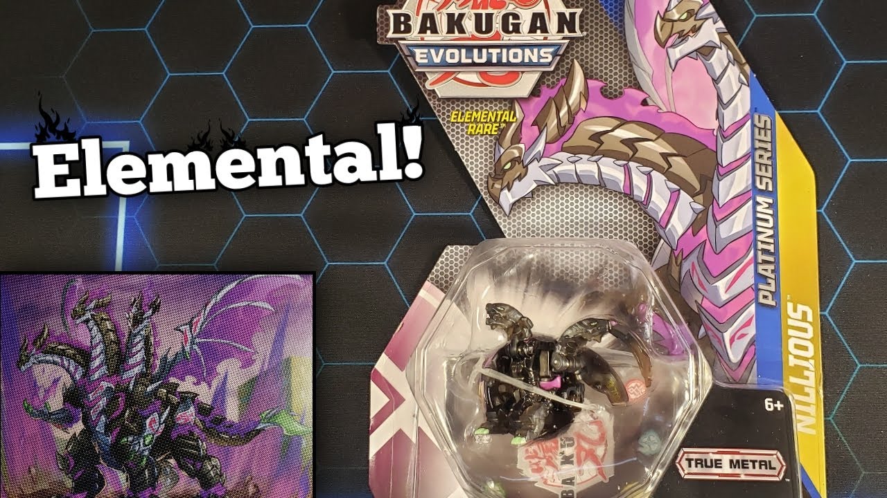 Bakugan Platinum Elemental Nillious Opening!! (Evolutions)