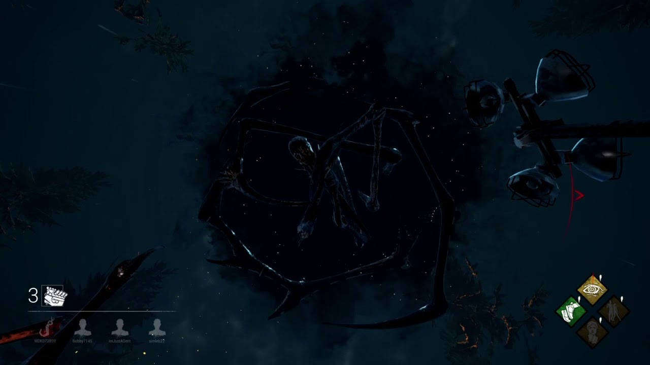 Dead by daylight i hate my friend trying to camp us lol