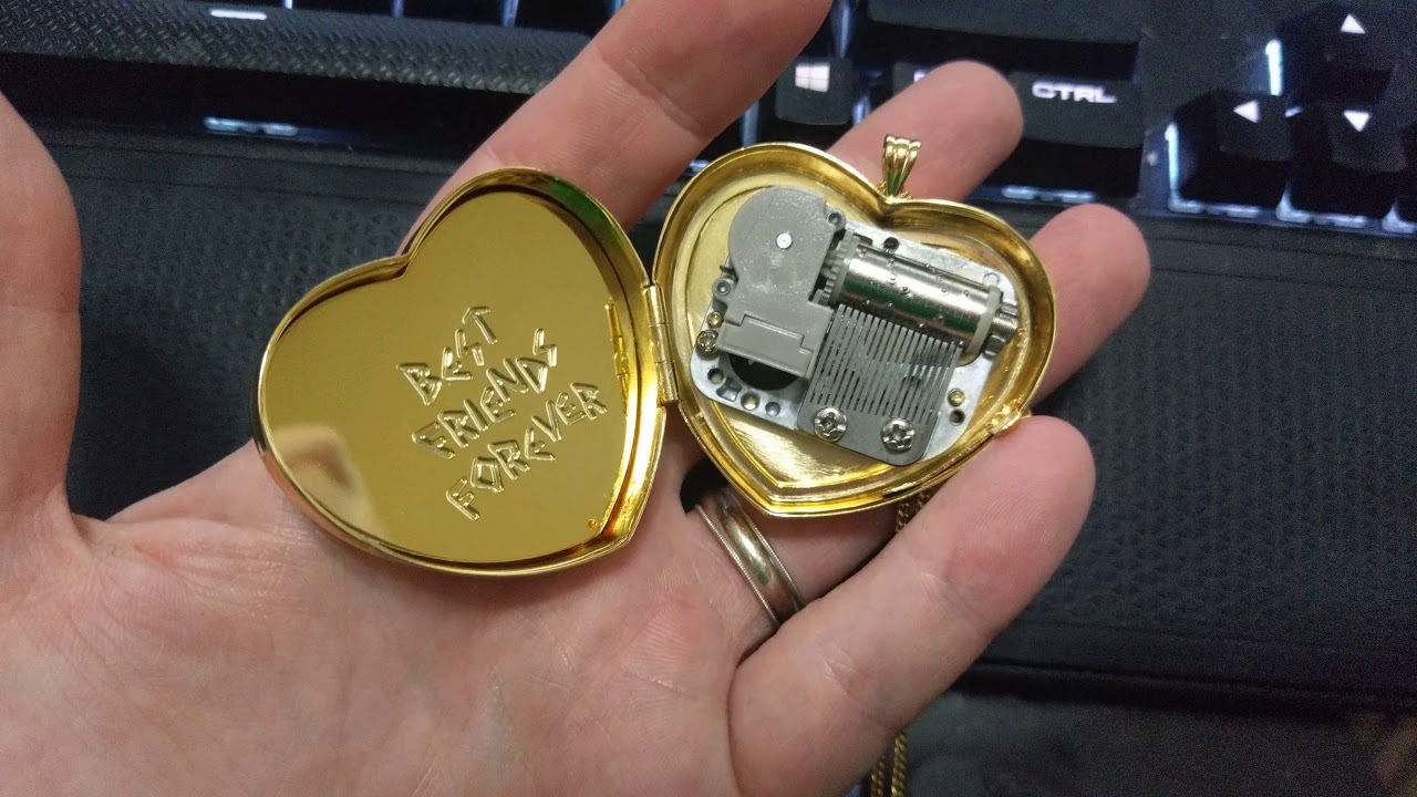 Undertale Collector's Edition Music Box Locket