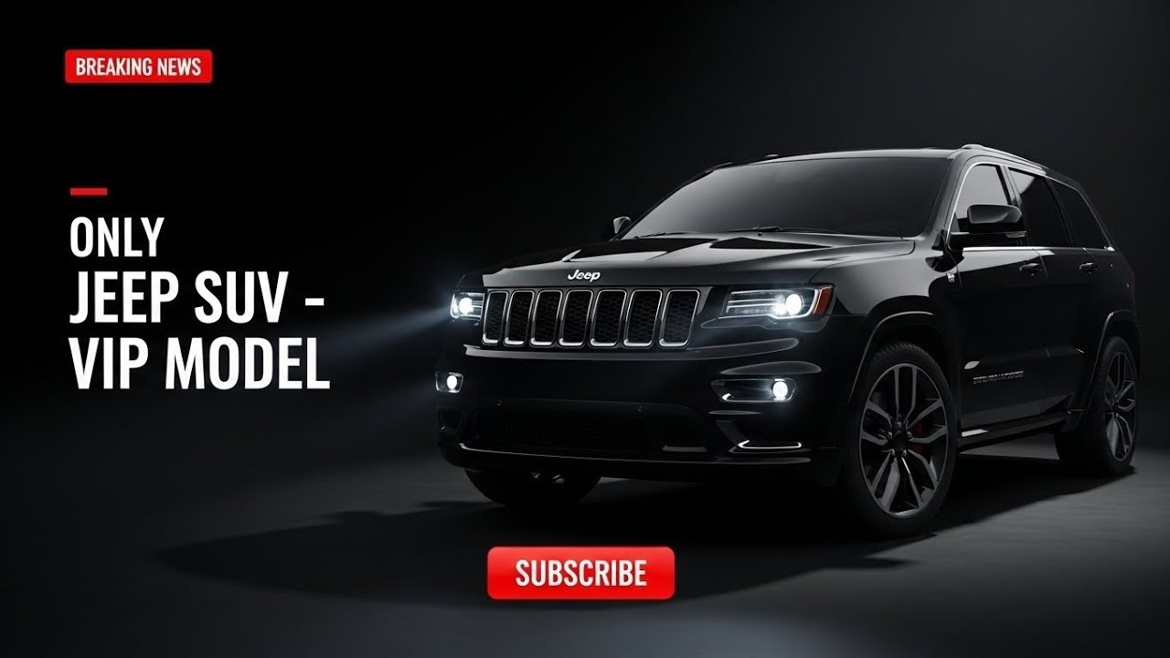 Luxury Jeep SUV VIP Model – Ultimate Showroom Experience & Premium Features