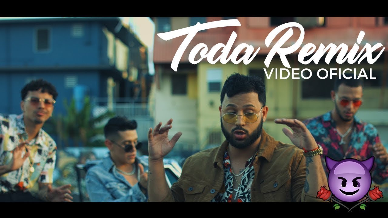 Alex Rose - Toda (Remix) Ft. Cazzu, Lenny Tavarez, Rauw Alejandro & Lyanno (Video Oficial)