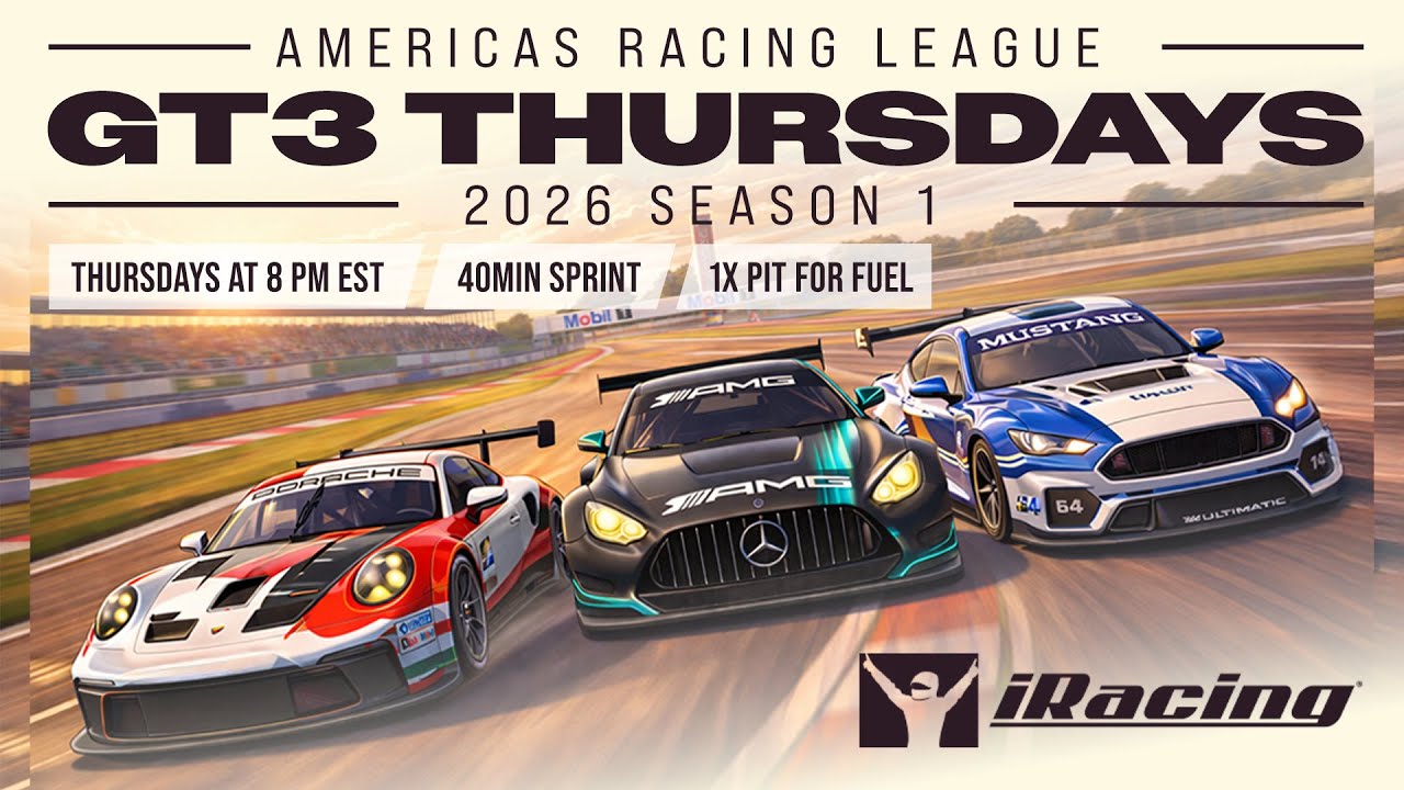 GT3 Thursdays | iRacing | Round 1 | T.Pieper Stream