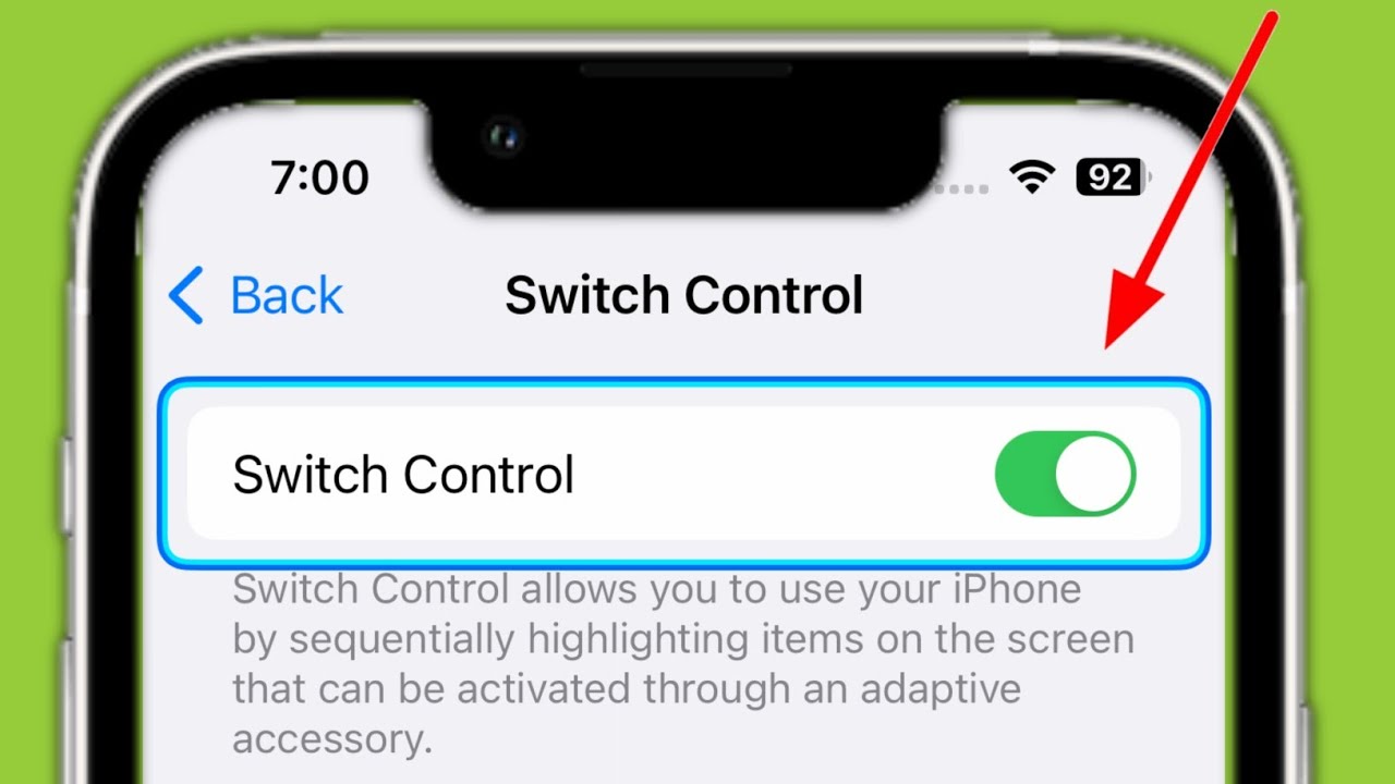 How to Disable Switch Control in iPhone | iPhone me Switch Control Band Kaise Kare
