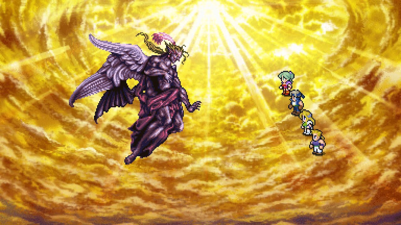 Final Fantasy VI Pixel Remaster (PC) - Final Boss and Ending