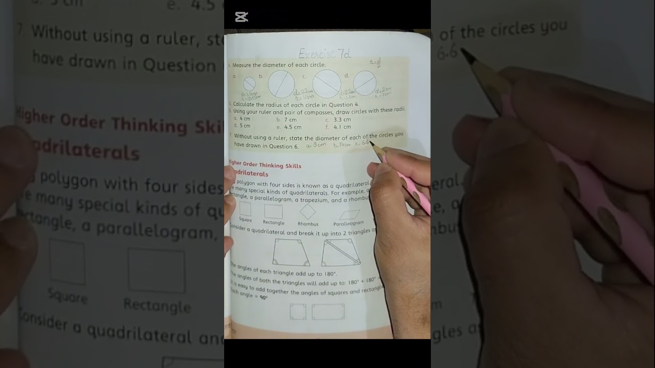 Title:Oxford Countdown Grade 4 Exercise 7D Question 7 Solved | Comprehensive Math #HomeworkHelp