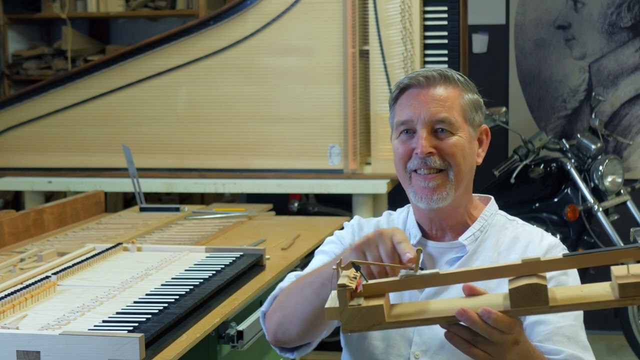Gerard Tuinman Portrait of a Fortepiano Builder and Restorer