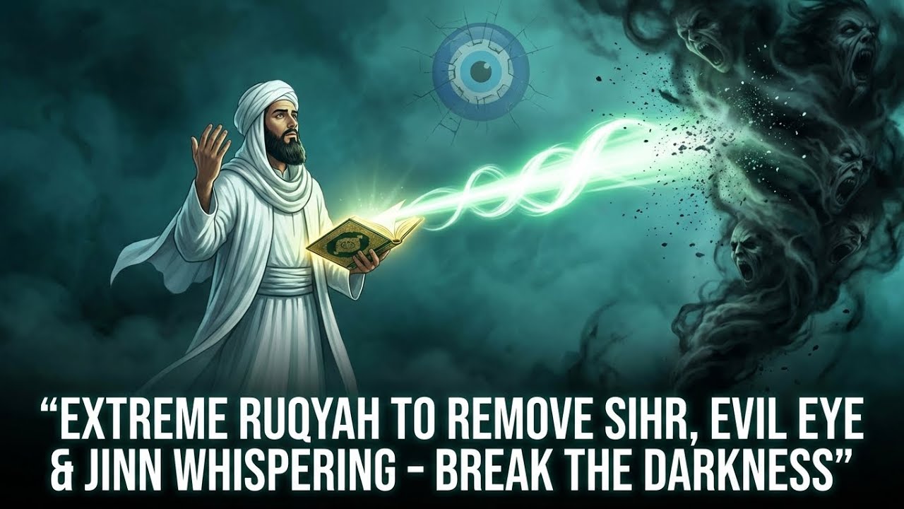 Extreme Ruqyah To Remove Sihr, Evil Eye & Jinn Whispering – Break Darkness With Quran Light