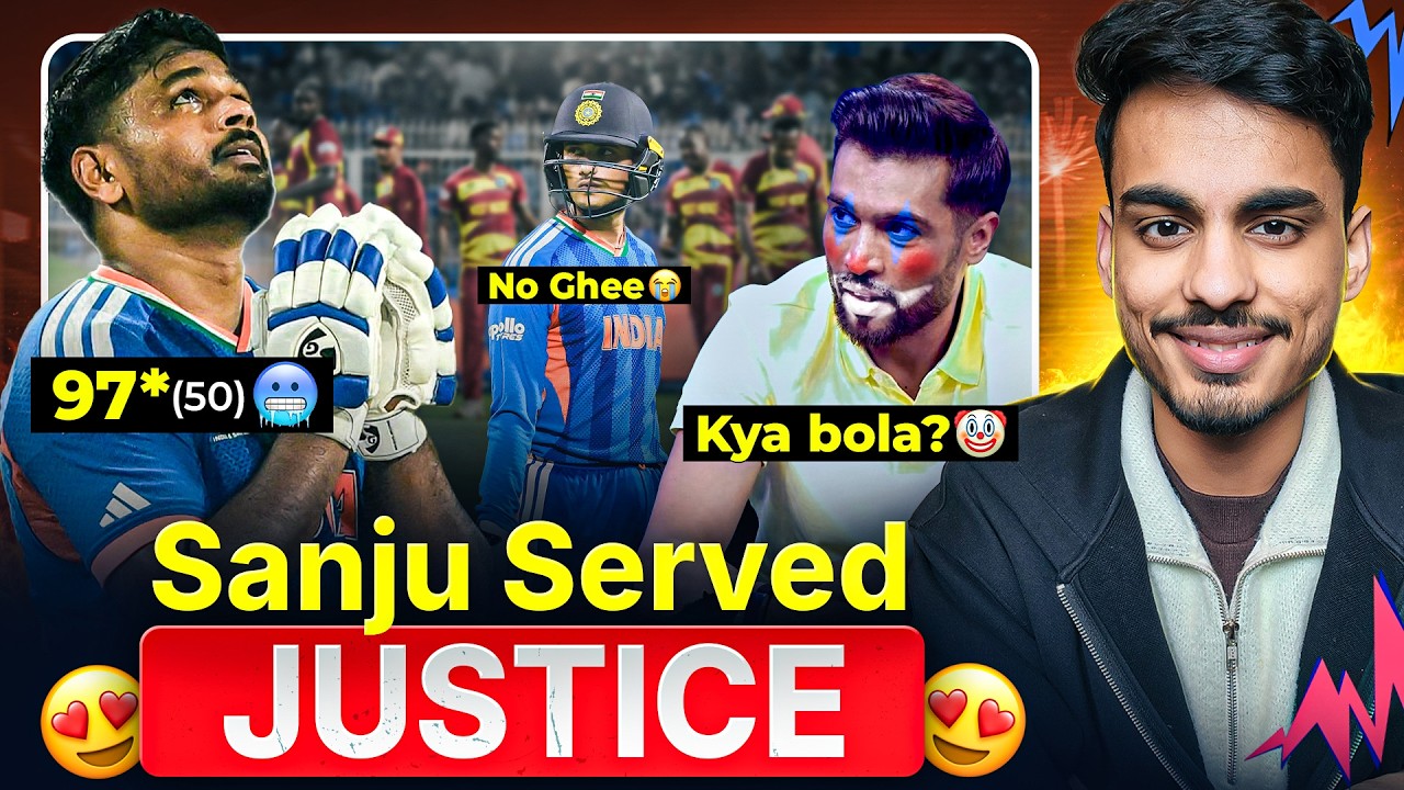 Sanju Baba REPLIED to FAKE AMIR BABA 🤡 - India in SEMI FINALs 😍 | India vs WI Super 8 highlights