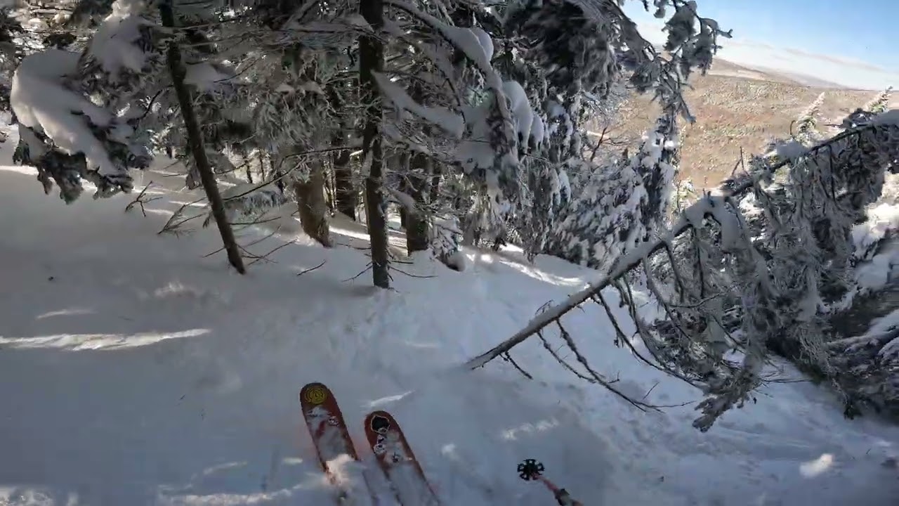 Birthday Laps - Upper Madonna Liftline to Black Hole T2B - Smugglers Notch (2024)
