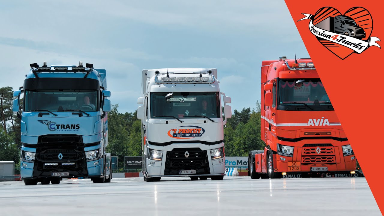 Dé Mooiste Renault Truck van België 2021 (finale @Circuit Zolder) - Passion4Trucks Roadshow