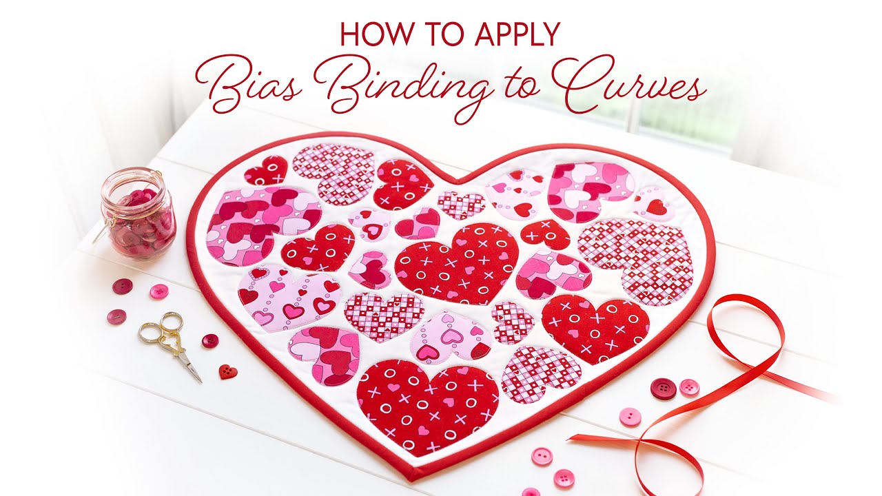 How to Apply Bias Binding to Curves | a Shabby Fabrics Tutorial