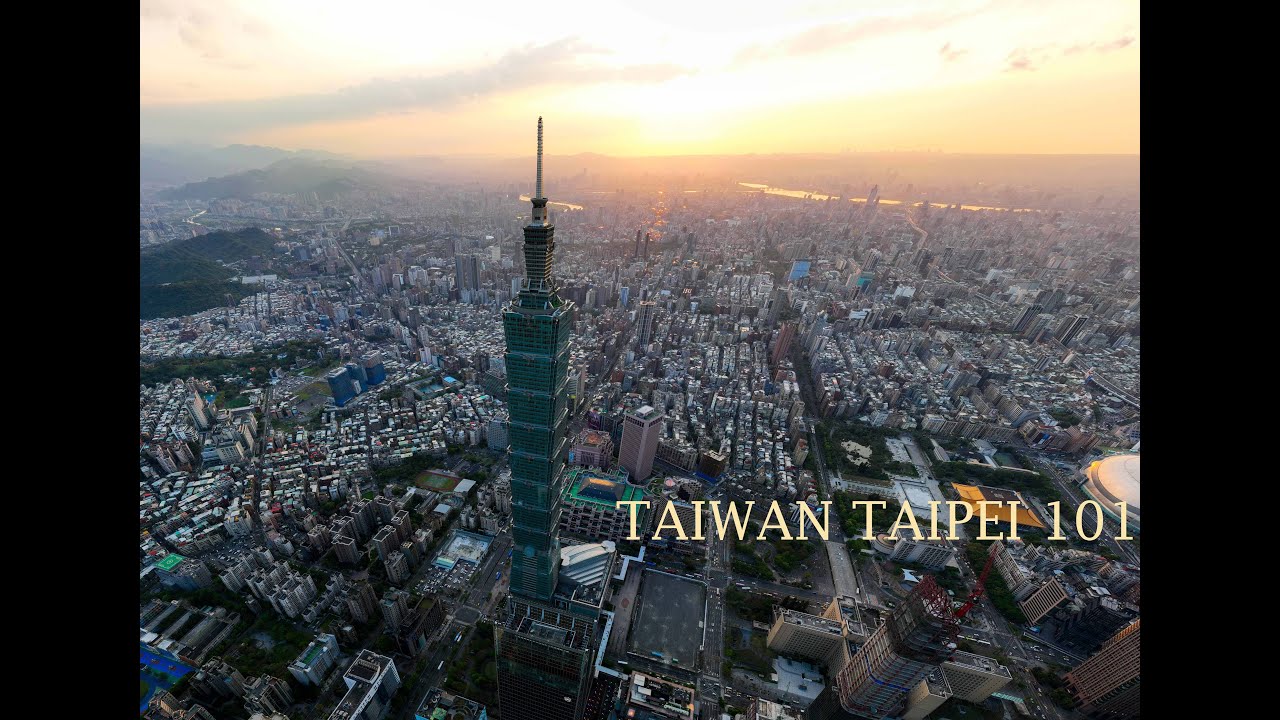 2023 / 台灣 Taiwan / Taipei 101 Aerials / 台北101 / 空拍 / 4K
