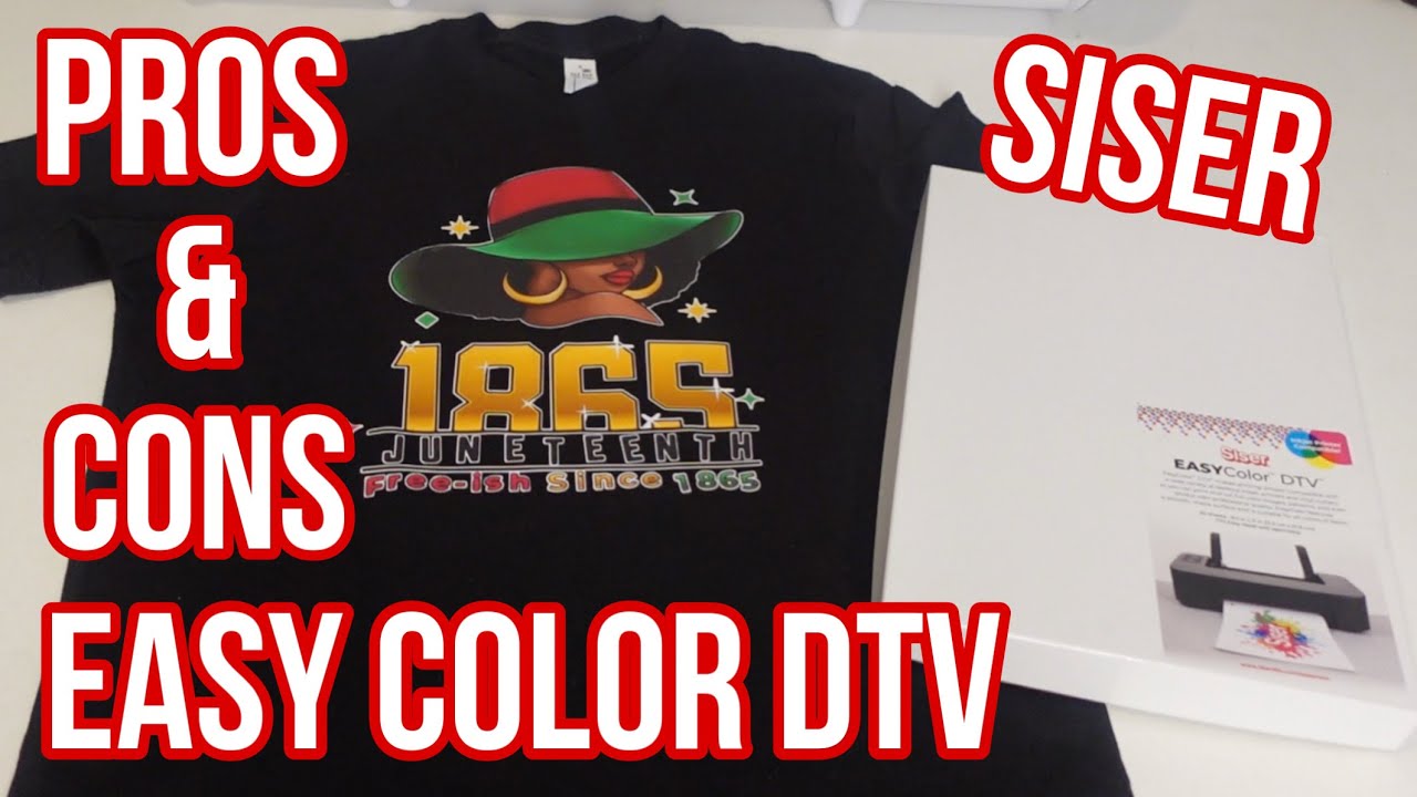 The Pros & Cons Of Using Siser Easy Color DTV Is This Method Worth it for Full Color Inkjet Prints?