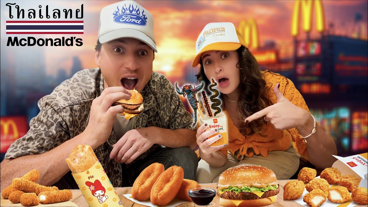 On teste McDonald’s en Thaïlande… C’est mieux qu’en France ?! 🍟🇹🇭